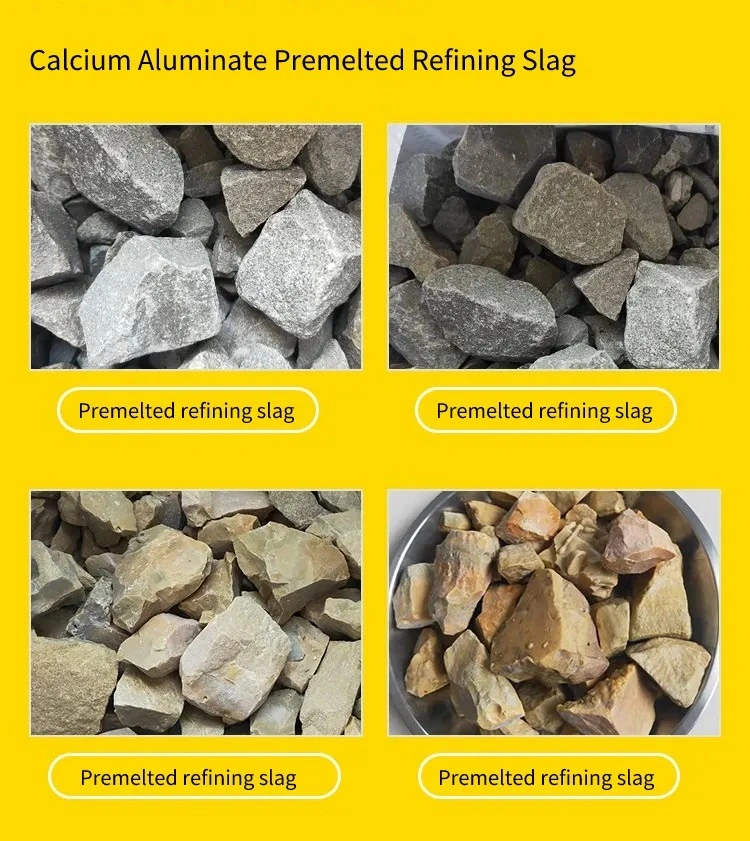 High Alumina Premelting Refining Slag Calcium Aluminate Ladle Refining Slag for Steelmaking