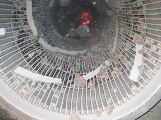 Sintered Refractory Material Refining Sintetic Calcium Lauminate Slag for Steel Plants